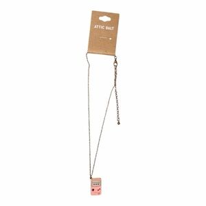 Attic Salt Pink Pendant Necklace​​